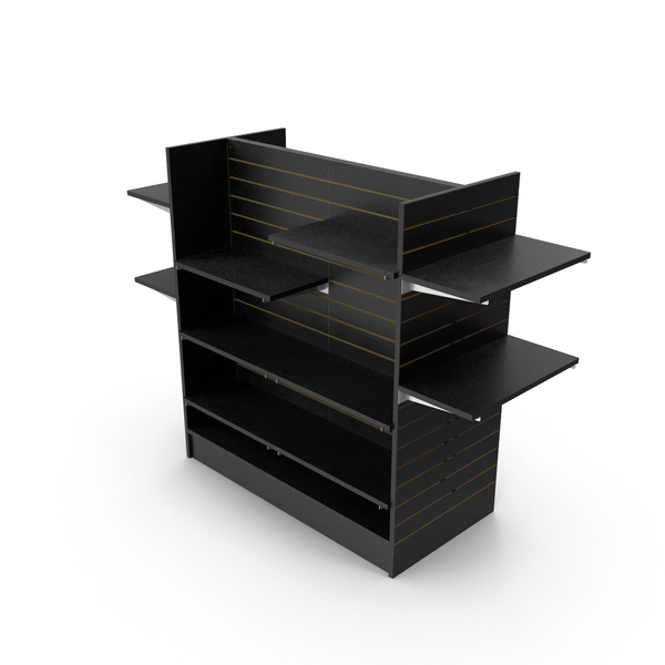 Display Stand: Slat Wall Shelves PNG & PSD Images Display Stand: Slat Wall Shelves PNG & PSD Images