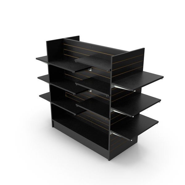 Display Stand: Slat Wall Shelves PNG & PSD Images Display Stand: Slat Wall Shelves PNG & PSD Images