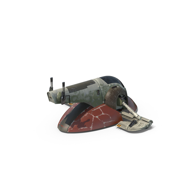 Science Fiction Spacecraft: Slave 1 PNG & PSD Images Science Fiction Spacecraft: Slave 1 PNG & PSD Images