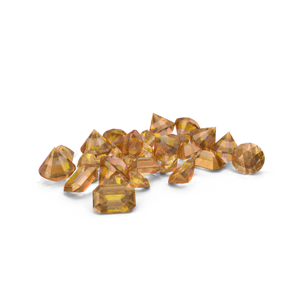 Gems: Small Amber Diamond Pile PNG & PSD Images Gems: Small Amber Diamond Pile PNG & PSD Images