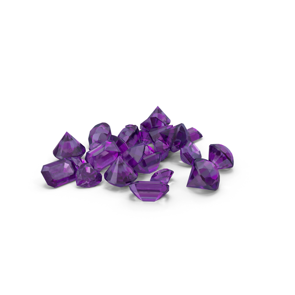 Small Amethyst Diamond Pile PNG & PSD Images Small Amethyst Diamond Pile PNG & PSD Images