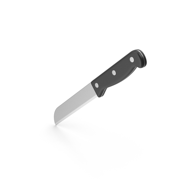 Small Black Kitchen Knife PNG & PSD Images