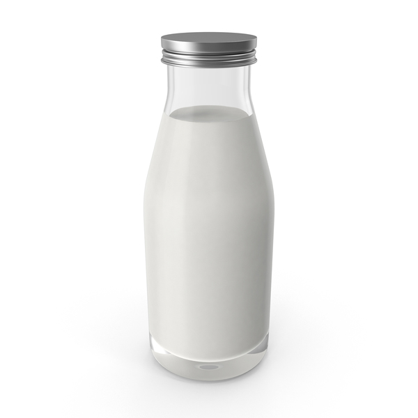 Jug: Small Bottle of Milk PNG & PSD Images