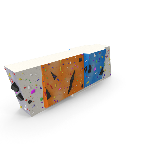 Small Bouldering Climbing Wall PNG & PSD Images