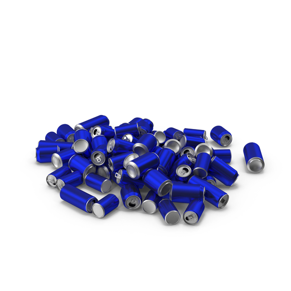 Aluminum: Small Can Pile PNG & PSD Images
