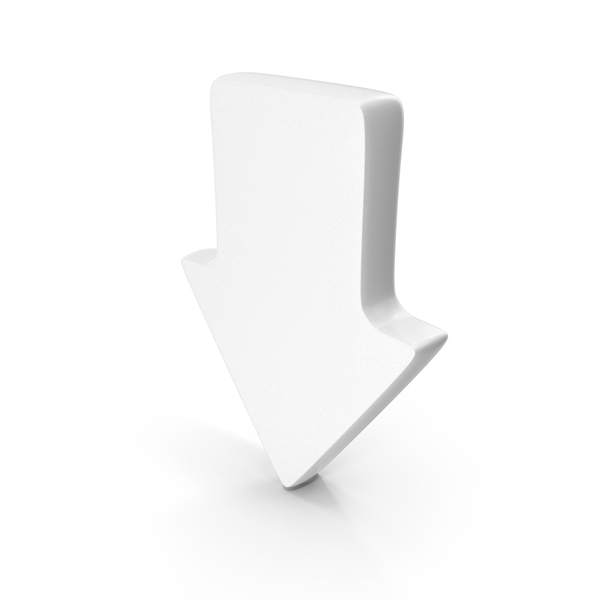 Symbols: Small Down Directional Arrow Symbol PNG & PSD Images