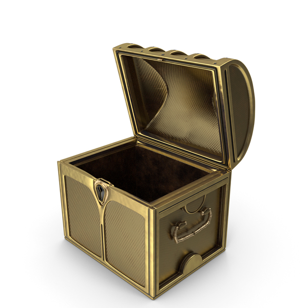 Treasure: Small Golden Chest Open PNG & PSD Images Treasure: Small Golden Chest Open PNG & PSD Images