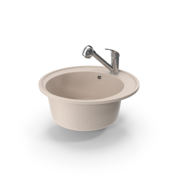 Small Kitchen Granite Sink with Faucet PNG & PSD Images Small Kitchen Granite Sink with Faucet PNG & PSD Images