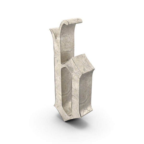 Roman Alphabet: Small Letter b PNG & PSD Images
