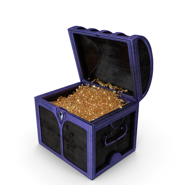 Treasure: Small Magical Chest With Small Amber Gems PNG & PSD Images Treasure: Small Magical Chest With Small Amber Gems PNG & PSD Images