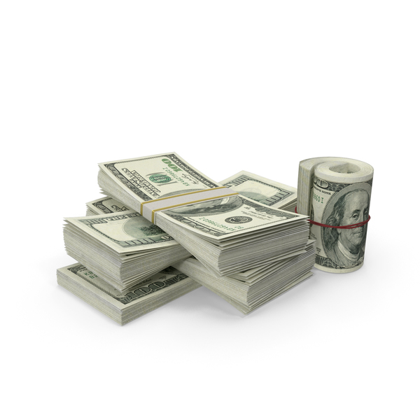 Banknote: Small Pile of dollar stacks PNG & PSD Images Banknote: Small Pile of dollar stacks PNG & PSD Images