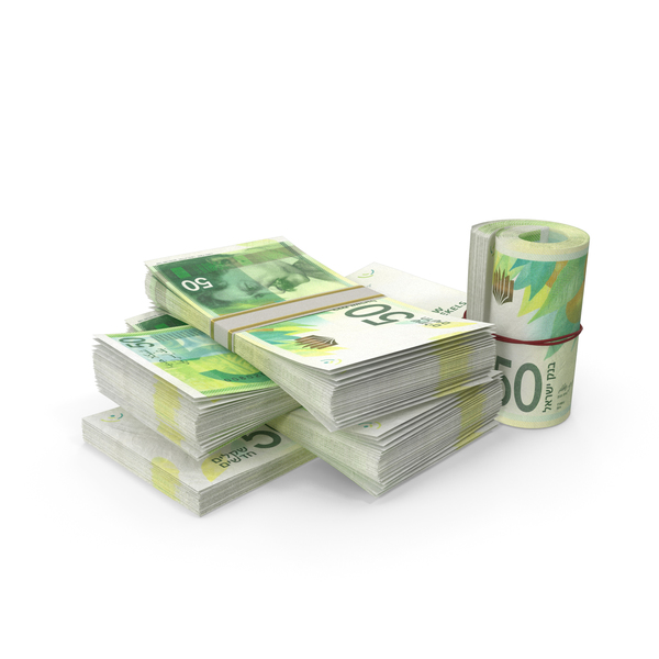 Banknote: Small Pile of Israeli Shekel Stacks PNG & PSD Images Banknote: Small Pile of Israeli Shekel Stacks PNG & PSD Images
