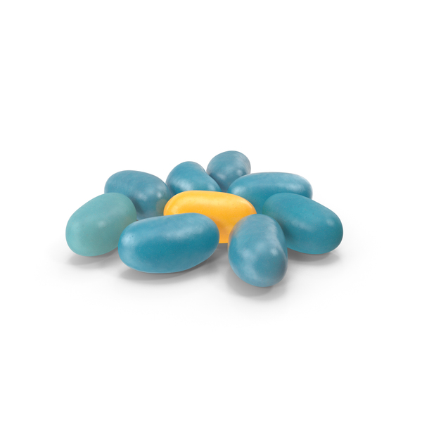 Candy: Small Pile Of Jelly Beans Blue Yellow PNG & PSD Images Candy: Small Pile Of Jelly Beans Blue Yellow PNG & PSD Images
