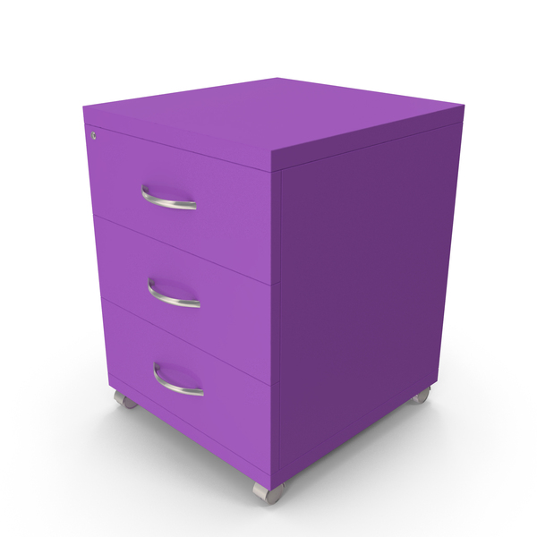 Small Purple Cabinet PNG & PSD Images