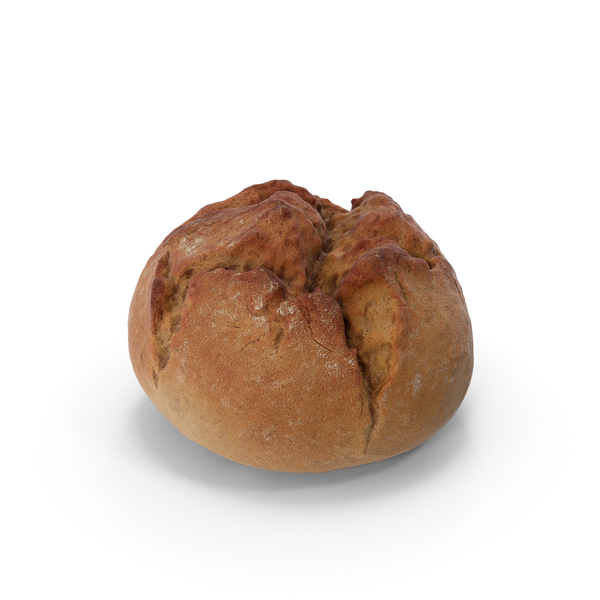 Small Round Rustical Bread PNG & PSD Images Small Round Rustical Bread PNG & PSD Images