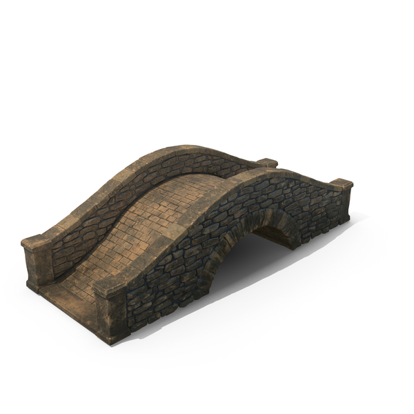 Small Stone Arch Bridge Brown PNG & PSD Images Small Stone Arch Bridge Brown PNG & PSD Images