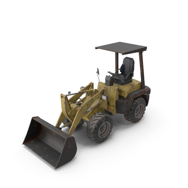 Bulldozer: Small Used Agricultural Wheeled Loader PNG & PSD Images Bulldozer: Small Used Agricultural Wheeled Loader PNG & PSD Images