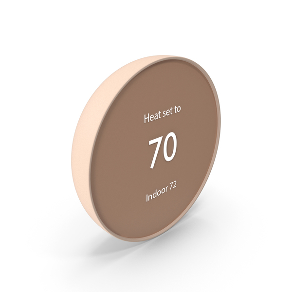 Smart Thermostat Beige PNG & PSD Images Smart Thermostat Beige PNG & PSD Images