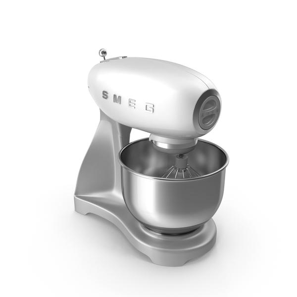 Smeg Stand Mixer White PNG & PSD Images
