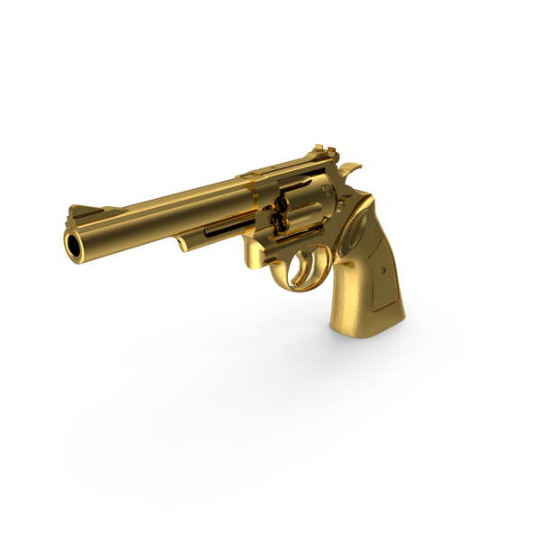 Revolver: Smith & Wesson Model 29 6 1/2 Gold PNG & PSD Images Revolver: Smith & Wesson Model 29 6 1/2 Gold PNG & PSD Images