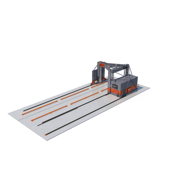 Gantry Crane: Smiths Detection Freight Scanner HCVG PNG & PSD Images Gantry Crane: Smiths Detection Freight Scanner HCVG PNG & PSD Images