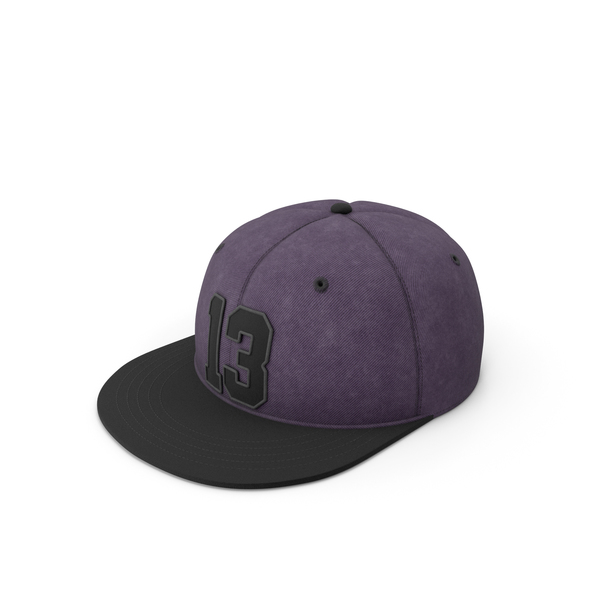 Baseball Cap: Snapback Purple PNG & PSD Images