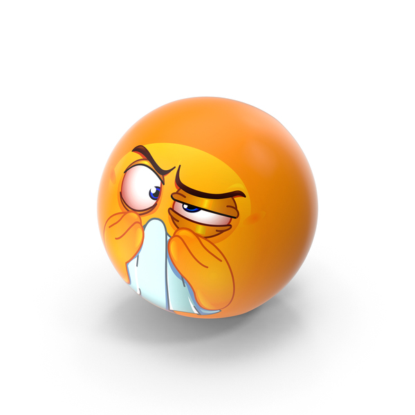Facial Expression: Sneezing Emoji PNG & PSD Images Facial Expression: Sneezing Emoji PNG & PSD Images