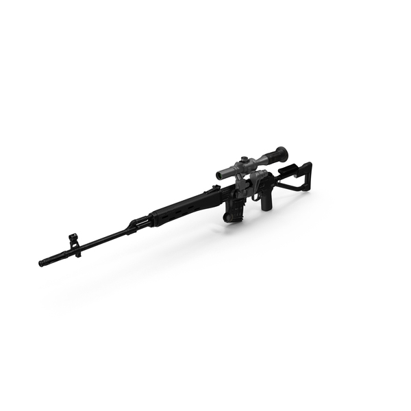 Sniper Rifle Dragunov SVDS with Folding Stock PNG & PSD Images Sniper Rifle Dragunov SVDS with Folding Stock PNG & PSD Images