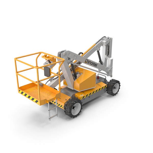Cherry Picker: Snorkel A38E Electric Boom Lift PNG & PSD Images Cherry Picker: Snorkel A38E Electric Boom Lift PNG & PSD Images