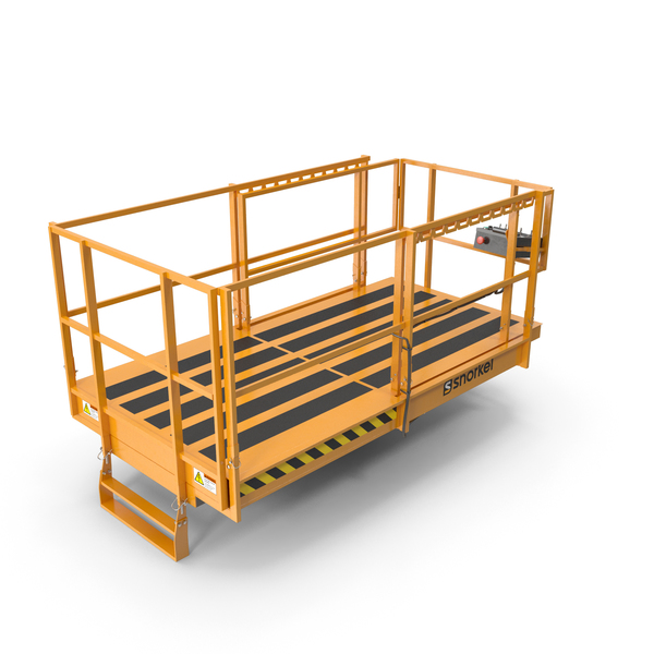 Cherry Picker: Snorkel Compact Lifts Basket PNG & PSD Images