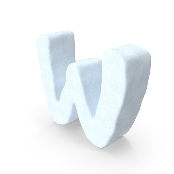 New Year's Letters: Snow Symbol W PNG & PSD Images New Year's Letters: Snow Symbol W PNG & PSD Images