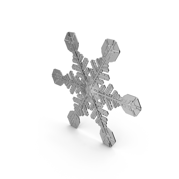 Snowflake 2a silver PNG & PSD Images Snowflake 2a silver PNG & PSD Images