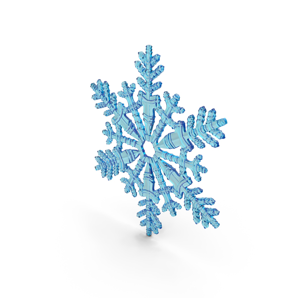 Snowflake Blue PNG & PSD Images Snowflake Blue PNG & PSD Images