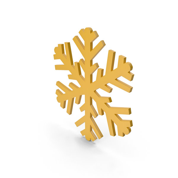 Snowflake: Snowflakes Yellow Symbol PNG & PSD Images