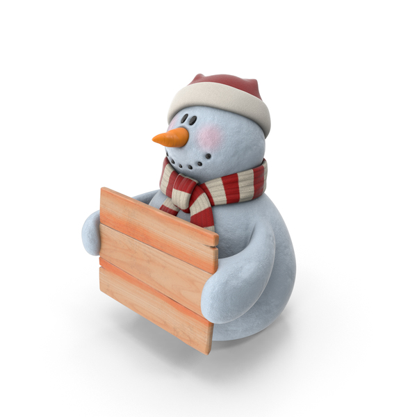 Snowman In Santa Hat PNG & PSD Images Snowman In Santa Hat PNG & PSD Images