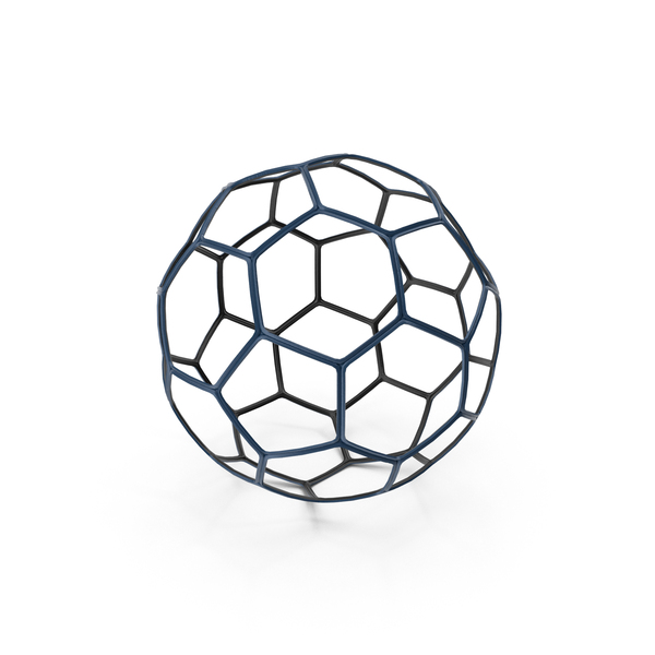 Soccer Ball: Soccerball Wire Blue Black PNG & PSD Images