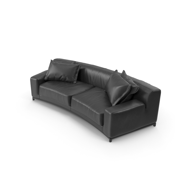 Leather: Sofa Black PNG & PSD Images Leather: Sofa Black PNG & PSD Images