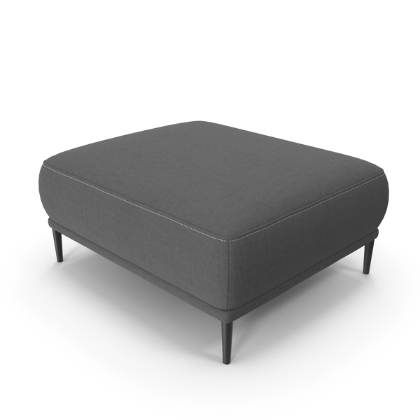 Ottoman: Soft Portofino Pouf PNG & PSD Images