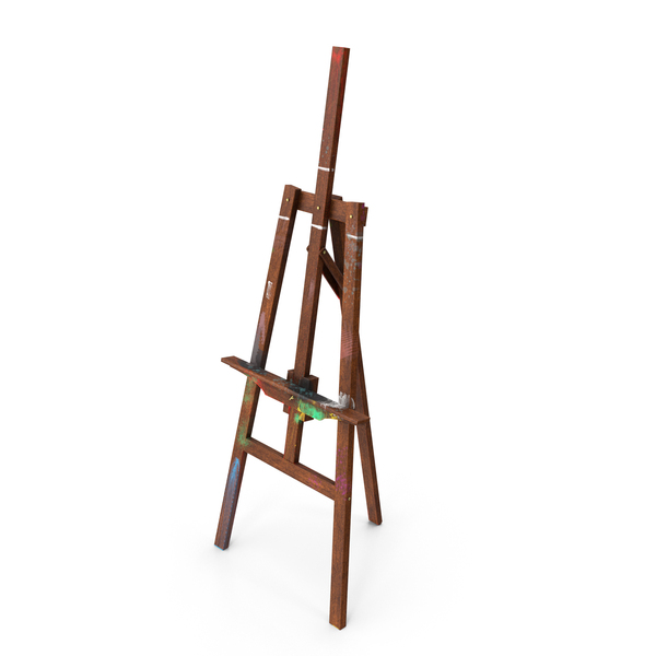 Soiled Easel PNG & PSD Images Soiled Easel PNG & PSD Images