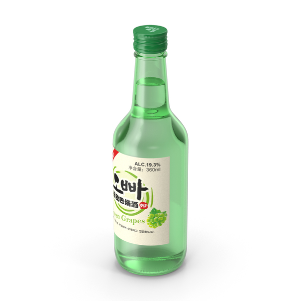 Spirits: Soju Green Grapes PNG & PSD Images Spirits: Soju Green Grapes PNG & PSD Images