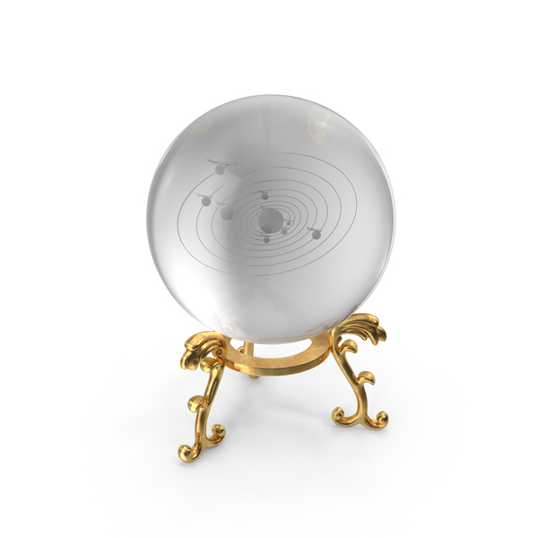 Solar System Crystal Ball PNG & PSD Images