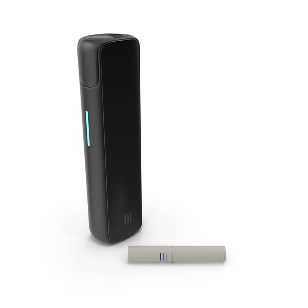 Electronic Cigarettes: Solid Black Lil PNG & PSD Images