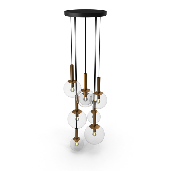 Hanging Lamp: Sonneman Bubbles 8 Light Multi Pendant PNG & PSD Images Hanging Lamp: Sonneman Bubbles 8 Light Multi Pendant PNG & PSD Images