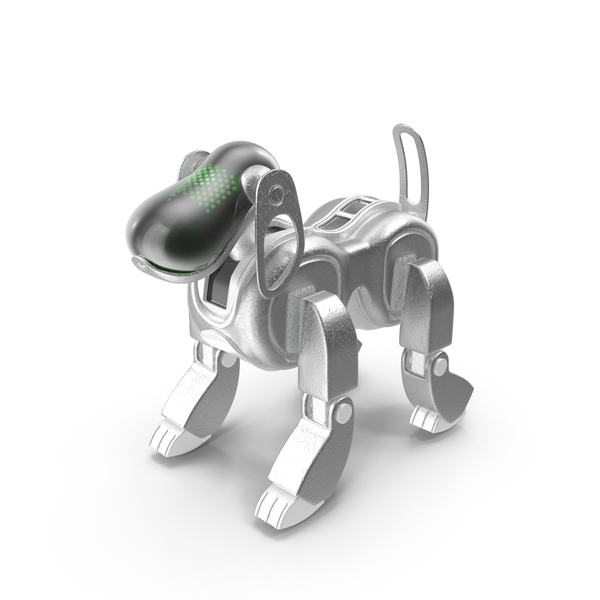 Toy: Sony Aibo Dog Black Metallic PNG & PSD Images Toy: Sony Aibo Dog Black Metallic PNG & PSD Images