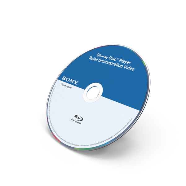 Cd: Sony Blu Ray Disc PNG & PSD Images