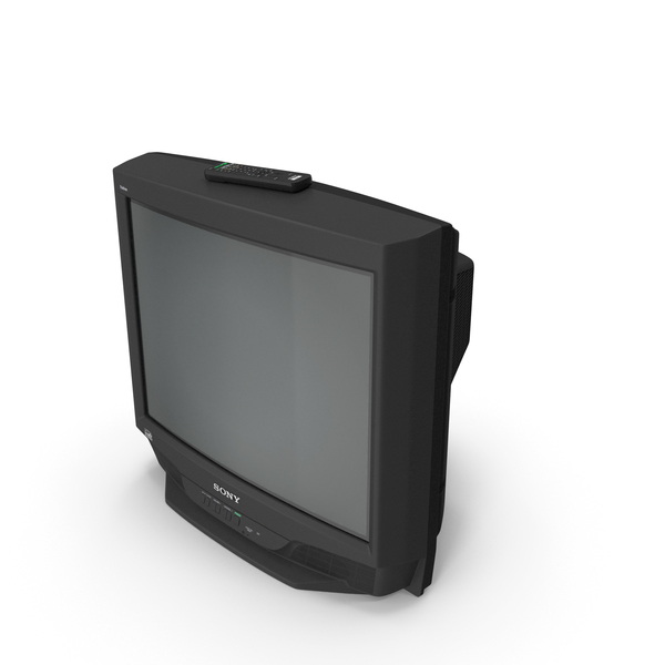 Sony KV 27S46 Retro CRT TV with IR Control Off PNG & PSD Images Sony KV 27S46 Retro CRT TV with IR Control Off PNG & PSD Images