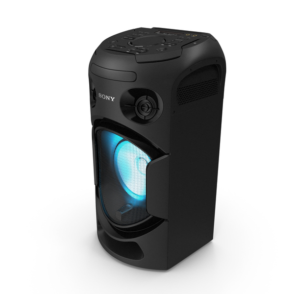 Speaker: Sony V21 High Power Audio System ON PNG & PSD Images Speaker: Sony V21 High Power Audio System ON PNG & PSD Images