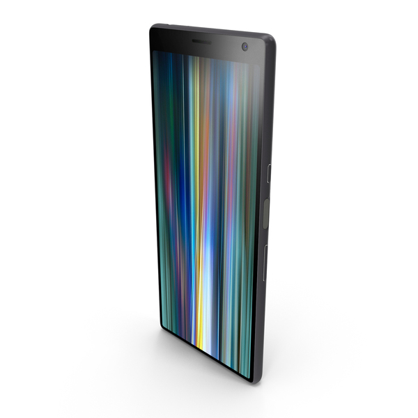 Smartphone: Sony Xperia 10 Silver PNG & PSD Images