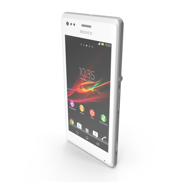 Sony Xperia M White PNG & PSD Images Sony Xperia M White PNG & PSD Images