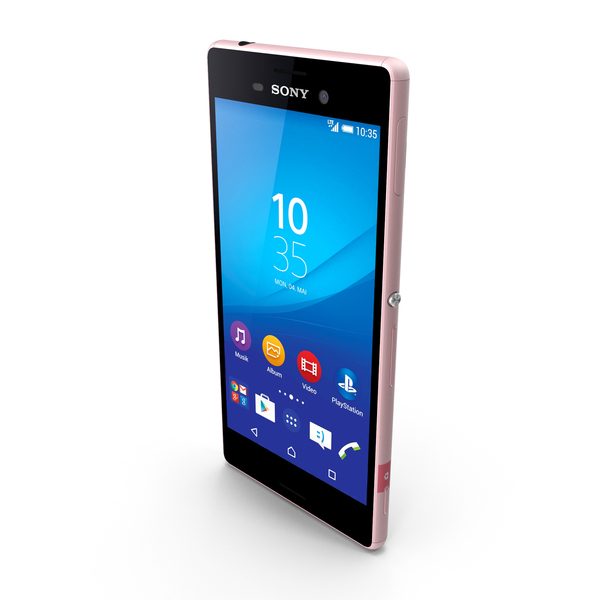 Smartphone: Sony Xperia M4 Aqua Coral PNG & PSD Images Smartphone: Sony Xperia M4 Aqua Coral PNG & PSD Images